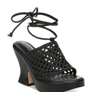 Circus by Sam Edelman Black Woven Heels